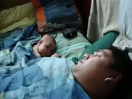 Horlamadan korkan bebek