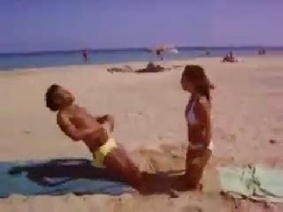 Plajda kavga -