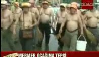video Köylülerden çıplak eylem!