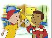 Caillou - hayvanlarla tanışıyor