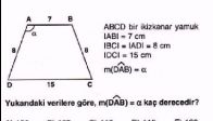 9.sınıf geometri yamuk